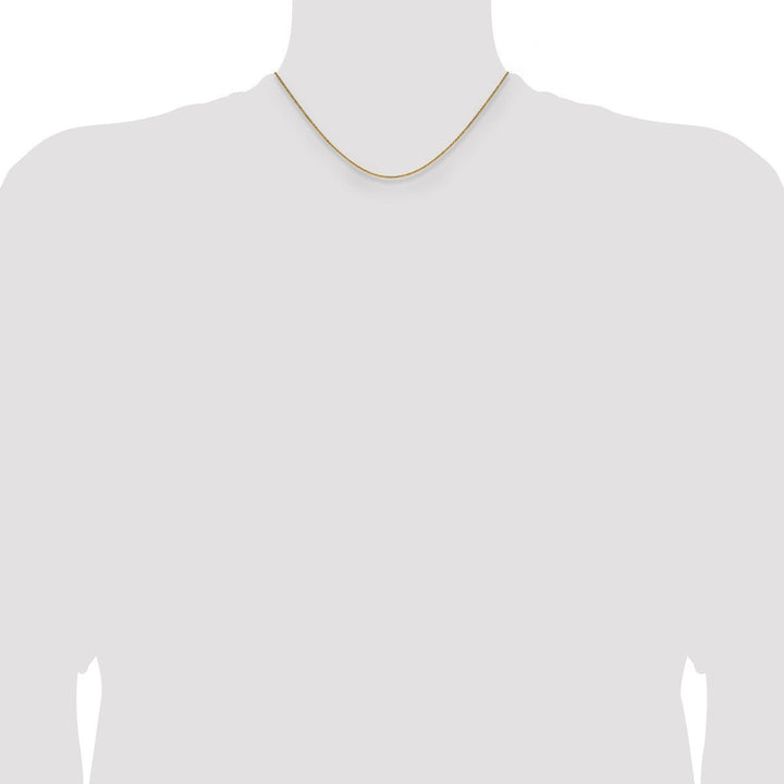 Gold 1.4mm Cable Chain, 16" - Chain - Design Jewellers Edmonton