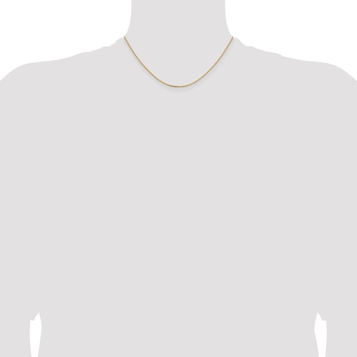 Gold 1.4mm Cable Chain, 16" - Chain - Design Jewellers Edmonton