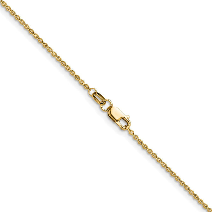 Gold 1.4mm Cable Chain, 16" - Chain - Design Jewellers Edmonton