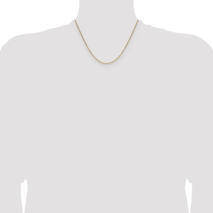 Gold 1.4mm Cable Chain, 18" - Chain - Design Jewellers Edmonton