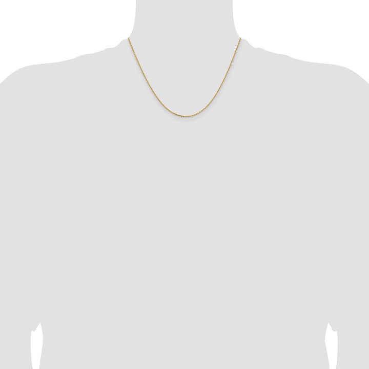 Gold 1.4mm Cable Chain, 18" - Chain - Design Jewellers Edmonton