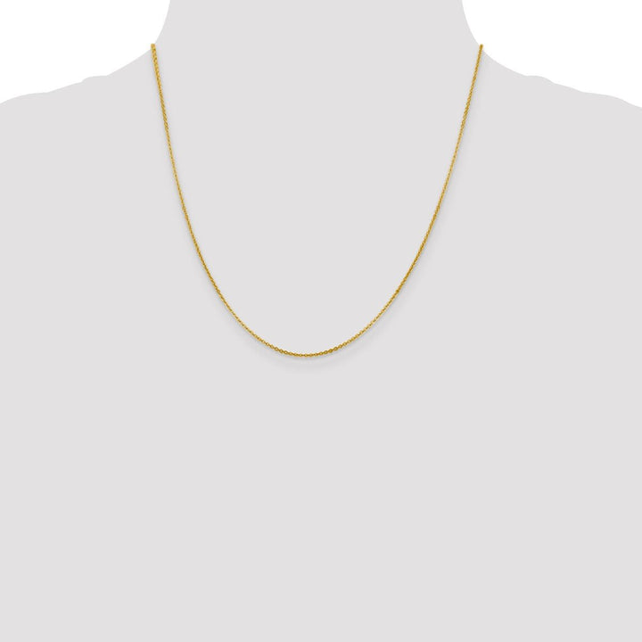 Gold 1.4mm Cable Chain, 20" - Chain - Design Jewellers Edmonton