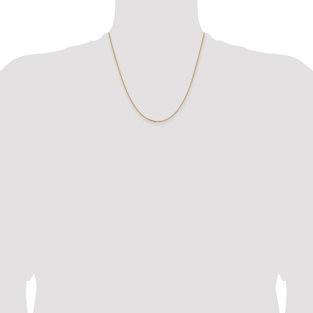 Gold 1.4mm Cable Chain, 20