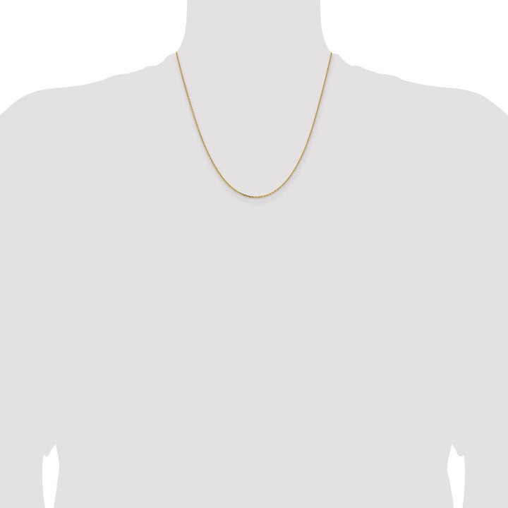 Gold 1.4mm Cable Chain, 20" - Chain - Design Jewellers Edmonton