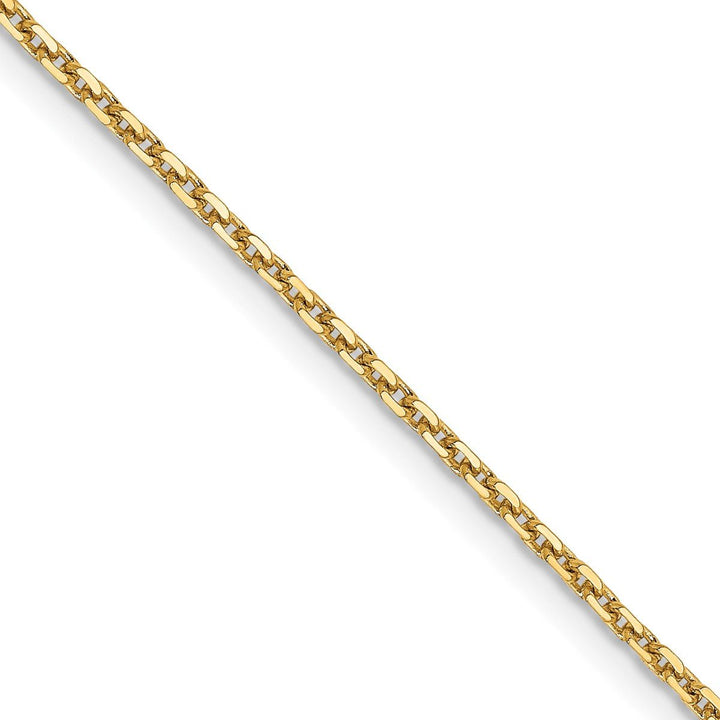 Gold 1.4mm Cable Chain, 20" - Chain - Design Jewellers Edmonton