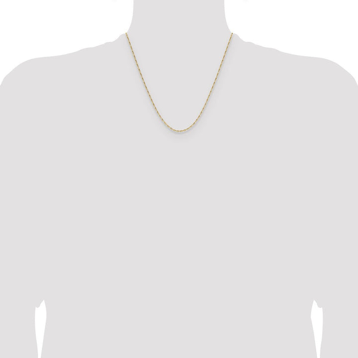 Gold 1.4mm Cable Chain, 20" - Chain - Design Jewellers Edmonton
