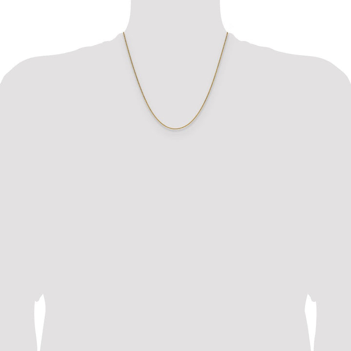 Gold 1.4mm Cable Chain, 20" - Chain - Design Jewellers Edmonton