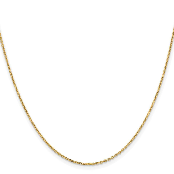 Gold 1.4mm Cable Chain, 20" - Chain - Design Jewellers Edmonton