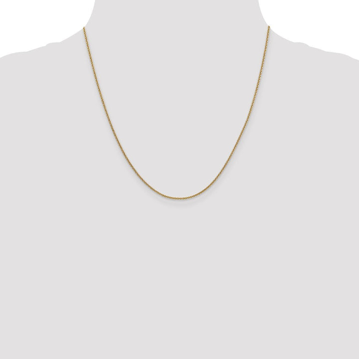 Gold 1.4mm Cable Chain, 20" - Chain - Design Jewellers Edmonton