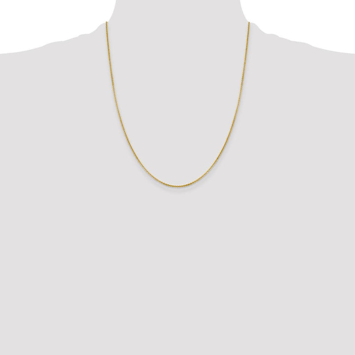 Gold 1.4mm Cable Chain, 22" - Chain - Design Jewellers Edmonton