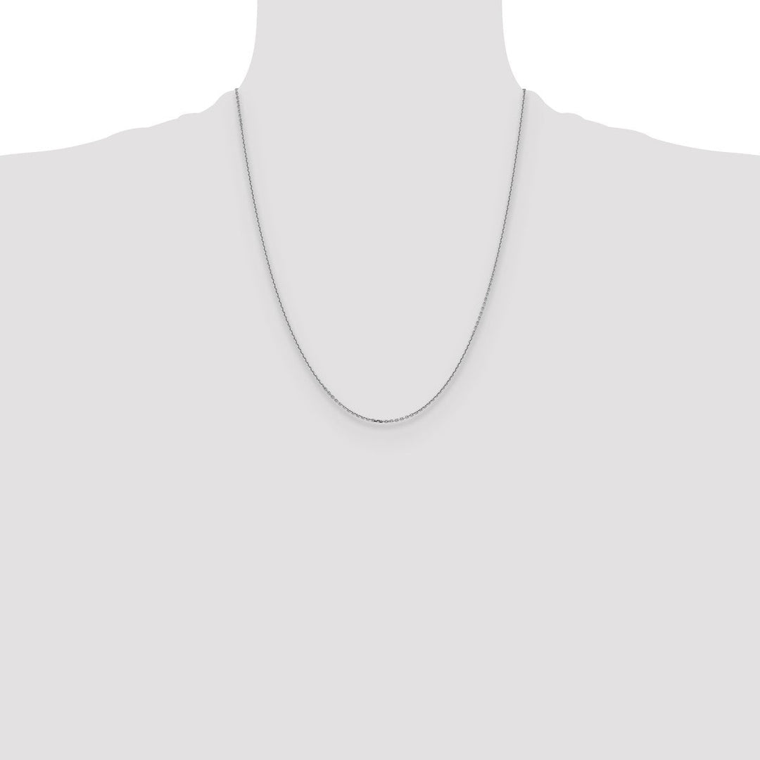 Gold 1.4mm Cable Chain, 22
