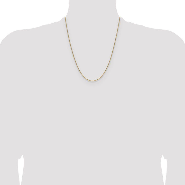 Gold 1.4mm Cable Chain, 22" - Chain - Design Jewellers Edmonton