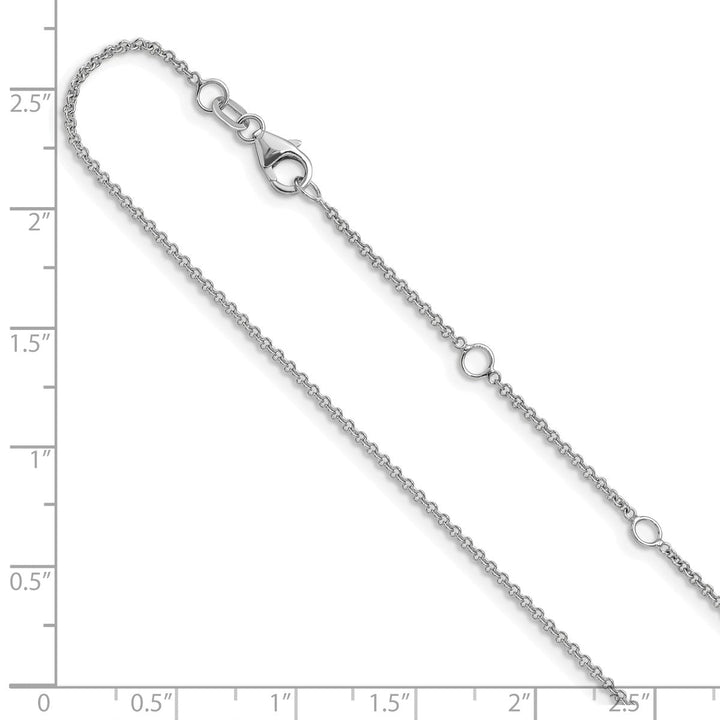 Gold 1.4mm Cable Chain, 22" - Chain - Design Jewellers Edmonton