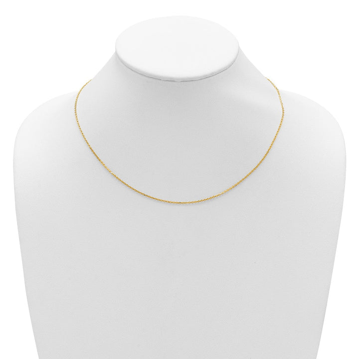 Gold 1.4mm Cable Chain, 22" - Chain - Design Jewellers Edmonton