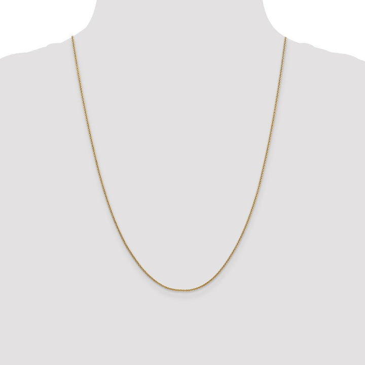 Gold 1.4mm Cable Chain, 24" - Chain - Design Jewellers Edmonton