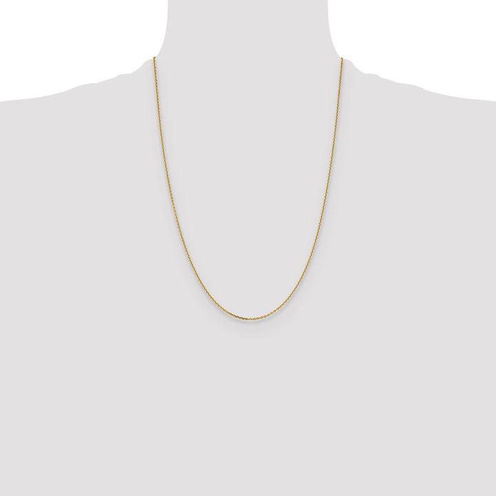 Gold 1.4mm Cable Chain, 24" - Chain - Design Jewellers Edmonton