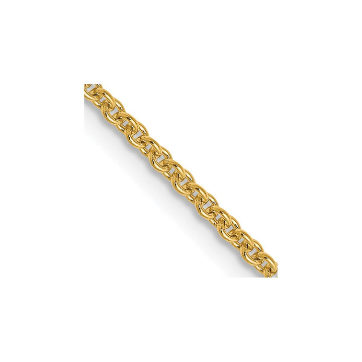 Gold 1.4mm Cable Chain, 24" - Chain - Design Jewellers Edmonton
