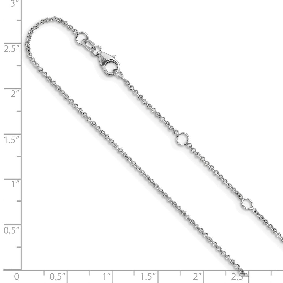 Gold 1.4mm Cable Chain, 26