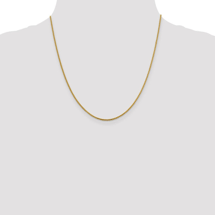 Gold 1.4mm Franco Chain, 20" - Chain - Design Jewellers Edmonton