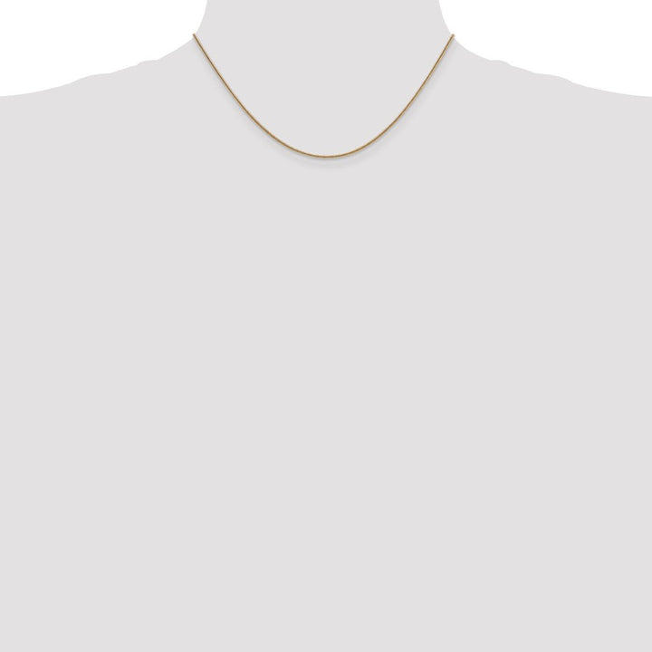 Gold 1.4mm Snake Chain, 16" - Chain - Design Jewellers Edmonton