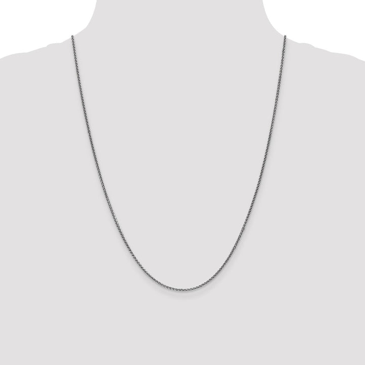 Gold 1.4mm Spiga (Wheat) Chain, 24" - Chain - Design Jewellers Edmonton