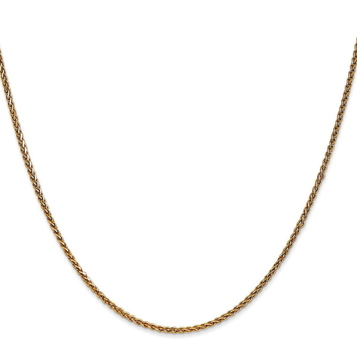 Gold 1.4mm Spiga (Wheat) Chain, 24" - Chain - Design Jewellers Edmonton