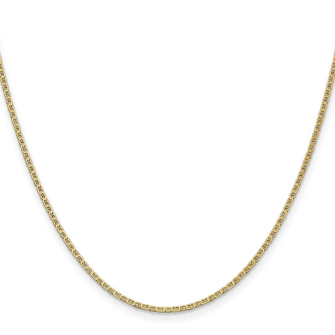 Gold 1.5mm Anchor Chain, 16