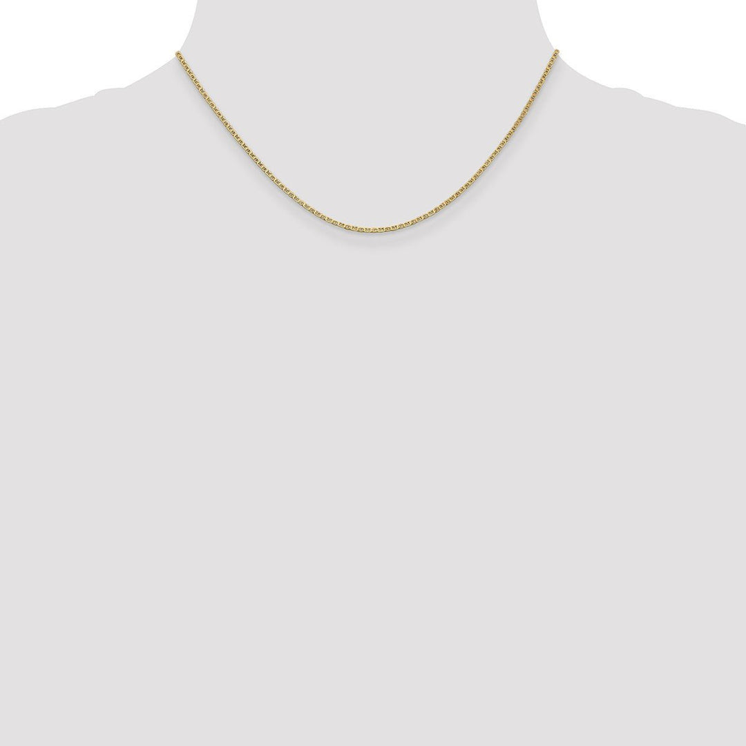 Gold 1.5mm Anchor Chain, 16