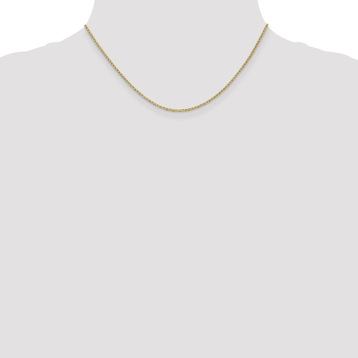 Gold 1.5mm Anchor Chain, 16" - Chain - Design Jewellers Edmonton
