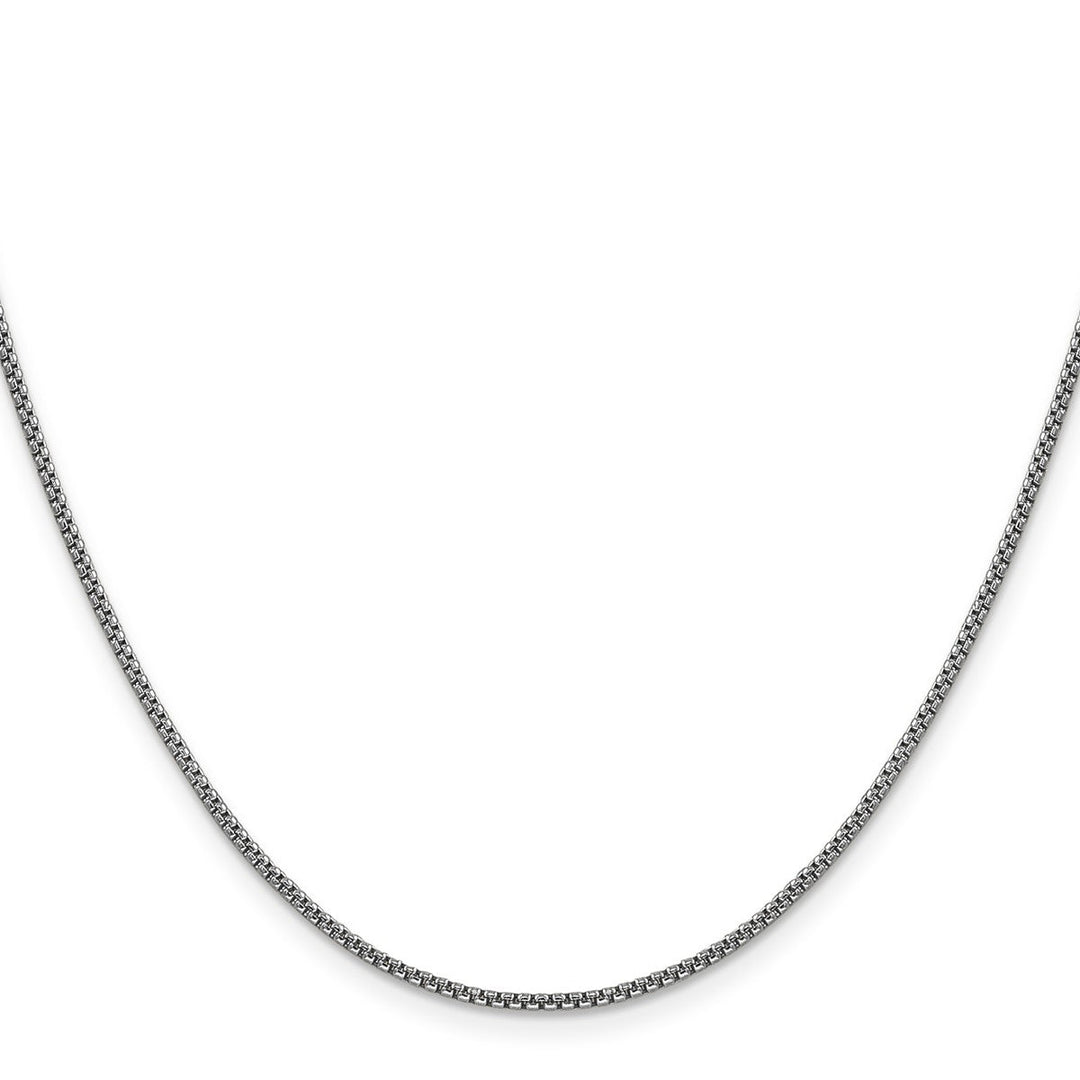 Gold 1.5mm Box Chain, 18
