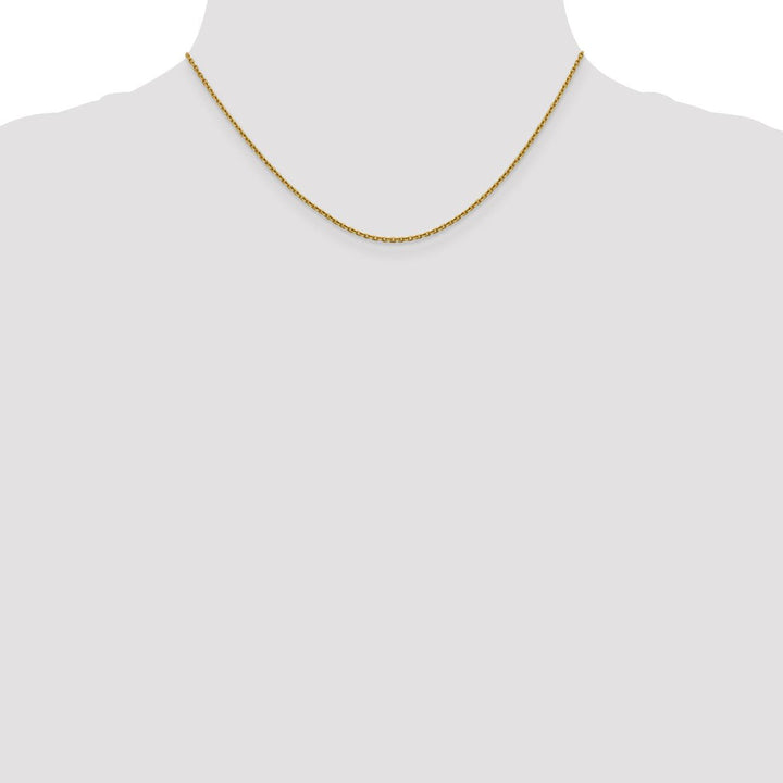 Gold 1.5mm Cable Chain, 16" - Chain - Design Jewellers Edmonton