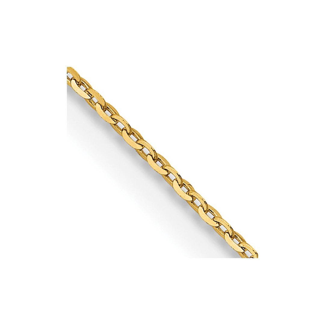 Gold 1.5mm Cable Chain, 16"