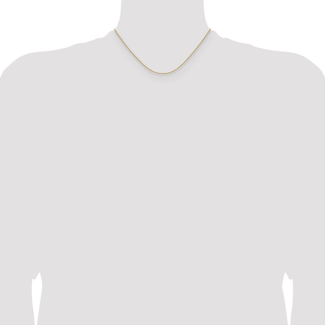 Gold 1.5mm Cable Chain, 16