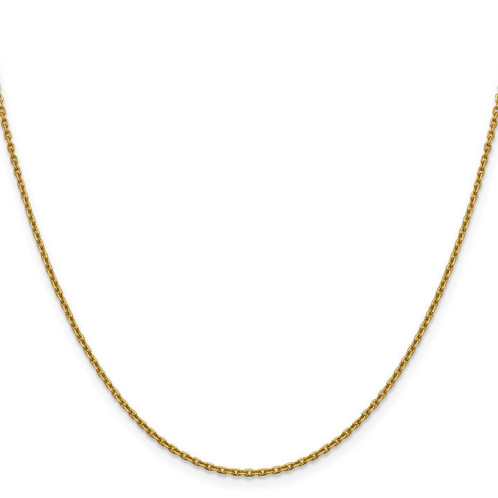 Gold 1.5mm Cable Chain, 18" - Chain - Design Jewellers Edmonton