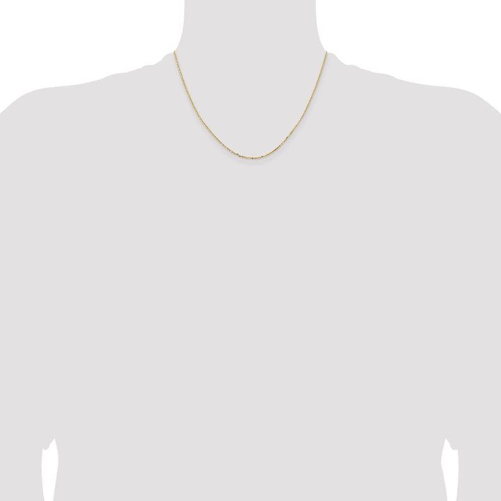 Gold 1.5mm Cable Chain, 18" - Chain - Design Jewellers Edmonton