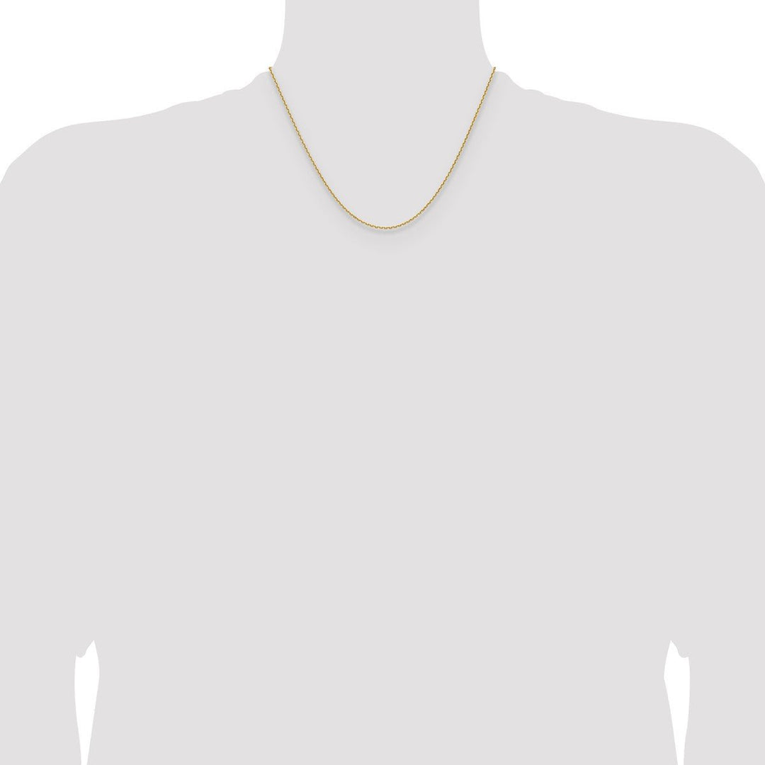 Gold 1.5mm Cable Chain, 18