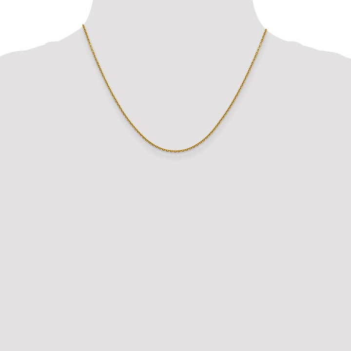 Gold 1.5mm Cable Chain, 18" - Chain - Design Jewellers Edmonton