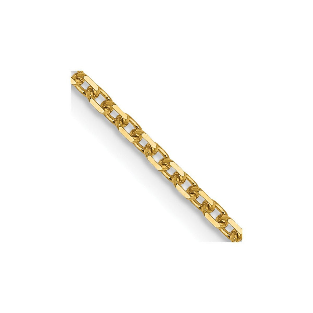 Gold 1.5mm Cable Chain, 20"