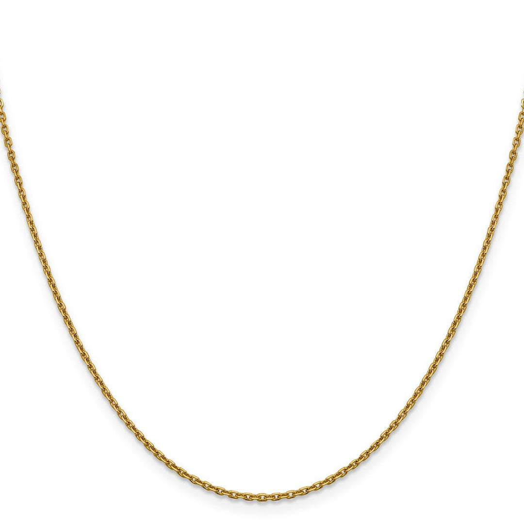 Gold 1.5mm Cable Chain, 20