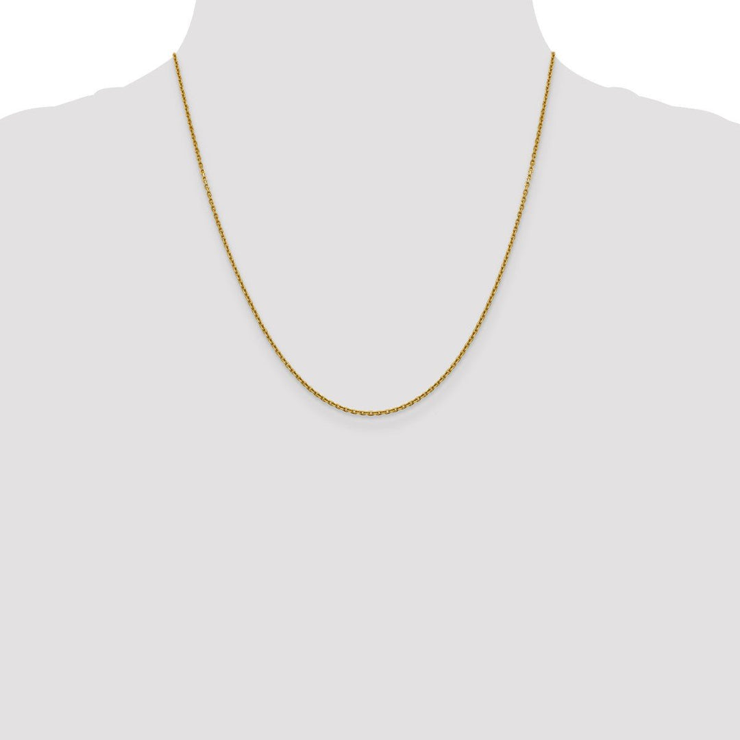 Gold 1.5mm Cable Chain, 20