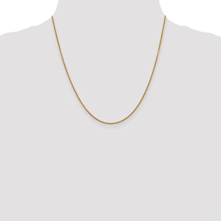 Gold 1.5mm Cable Chain, 20" - Chain - Design Jewellers Edmonton