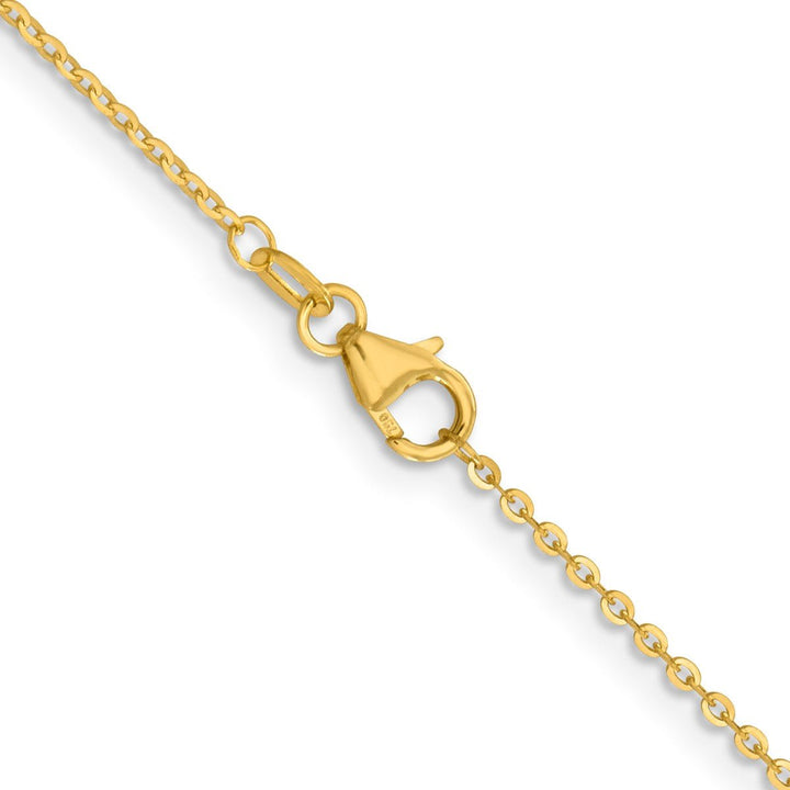 Gold 1.5mm Cable Chain, 20" - Chain - Design Jewellers Edmonton
