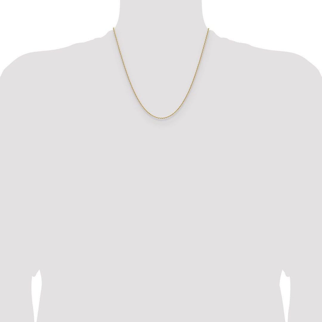 Gold 1.5mm Cable Chain, 20