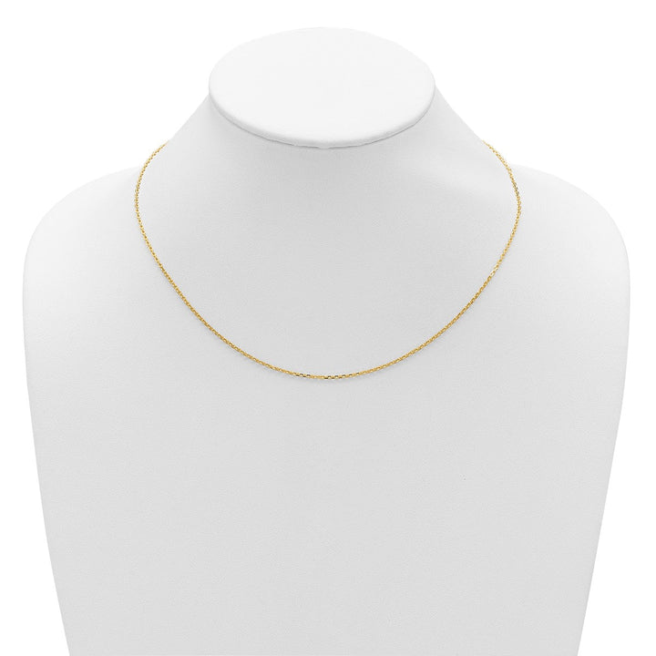Gold 1.5mm Cable Chain, 22" - Chain - Design Jewellers Edmonton