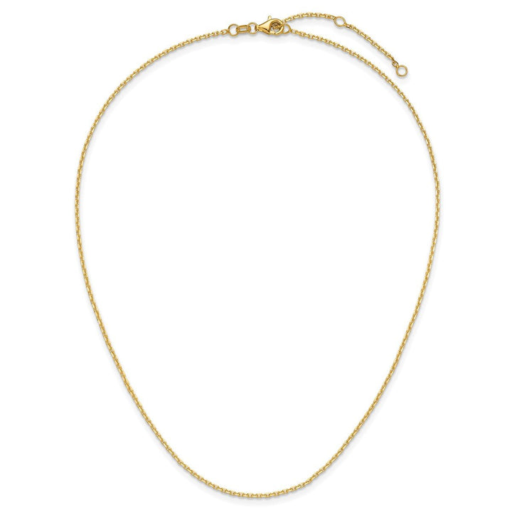Gold 1.5mm Cable Chain, 22" - Chain - Design Jewellers Edmonton