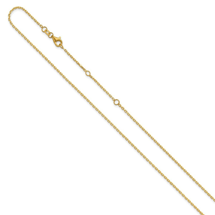 Gold 1.5mm Cable Chain, 22" - Chain - Design Jewellers Edmonton