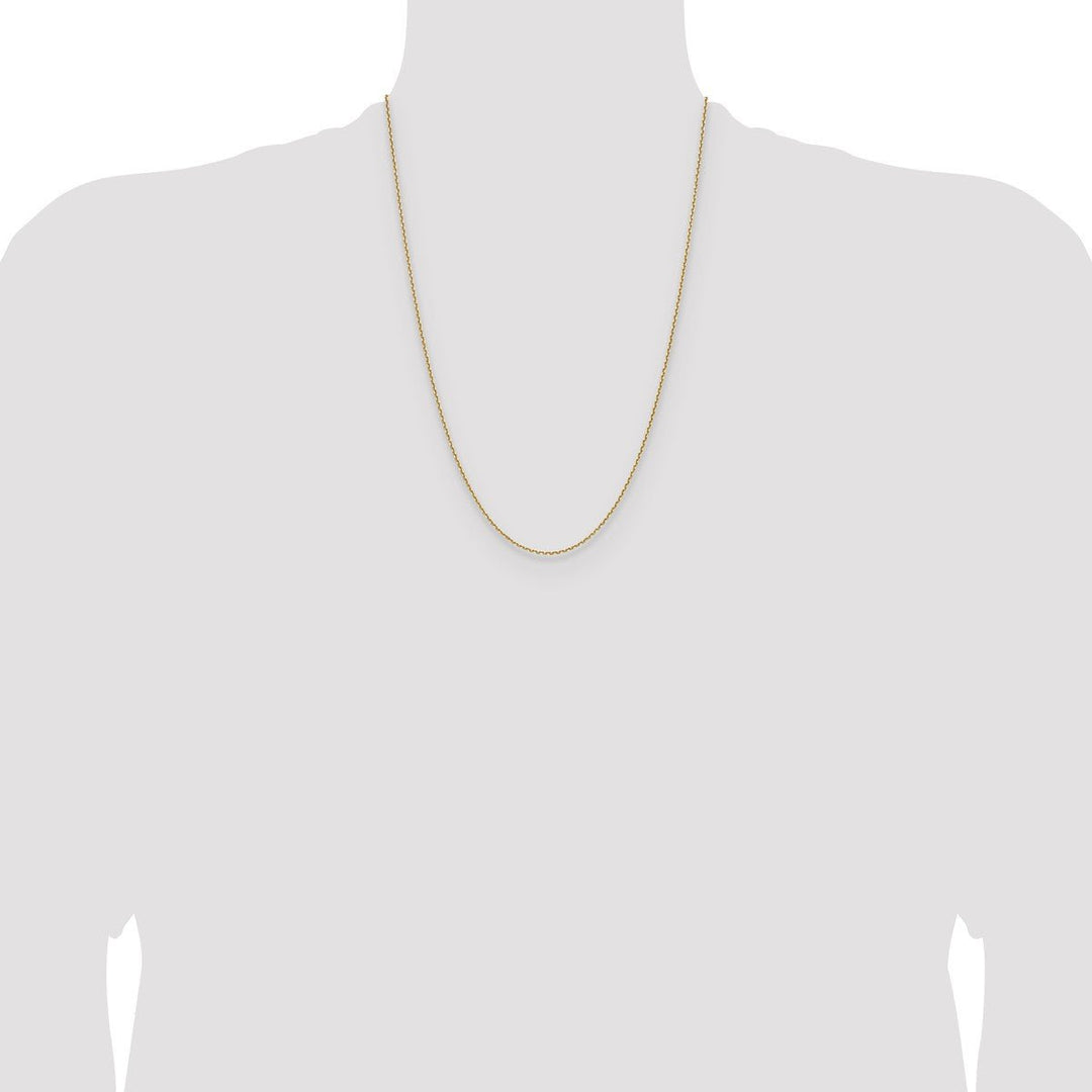 Gold 1.5mm Cable Chain, 24