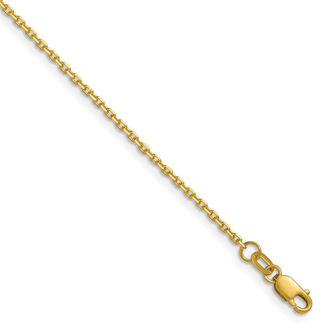 Gold 1.5mm Cable Chain, 24"