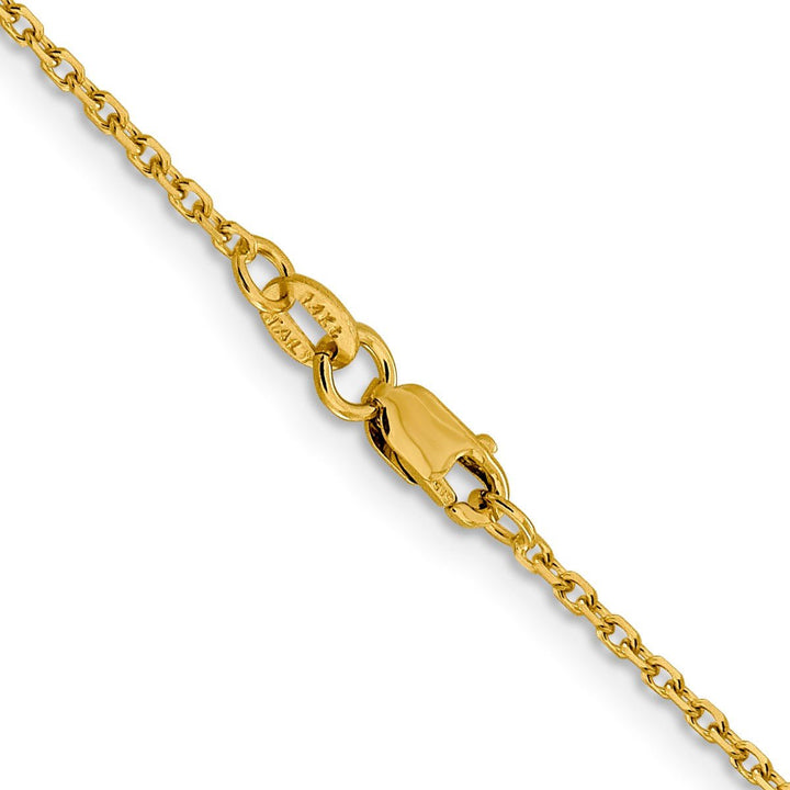 Gold 1.5mm Cable Chain, 24" - Chain - Design Jewellers Edmonton