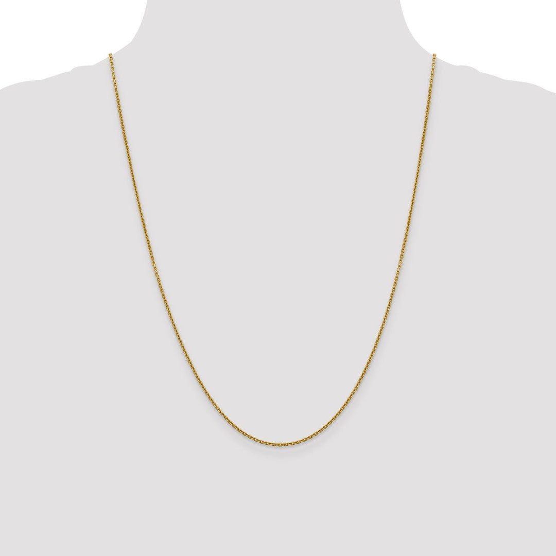 Gold 1.5mm Cable Chain, 24